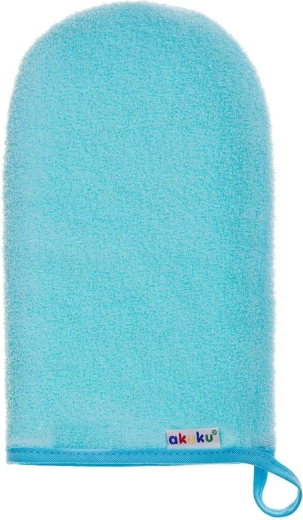 Frotteewaslap Akuku blauw