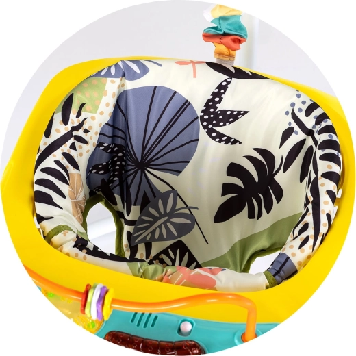 Comfortabele, in hoogte verstelbare zitting