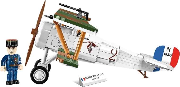 Standaard met naamplaatje en schaal 1:32