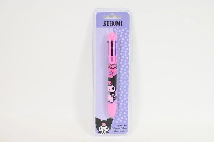 Kuromi meerkleurige balpen – 6 kleuren