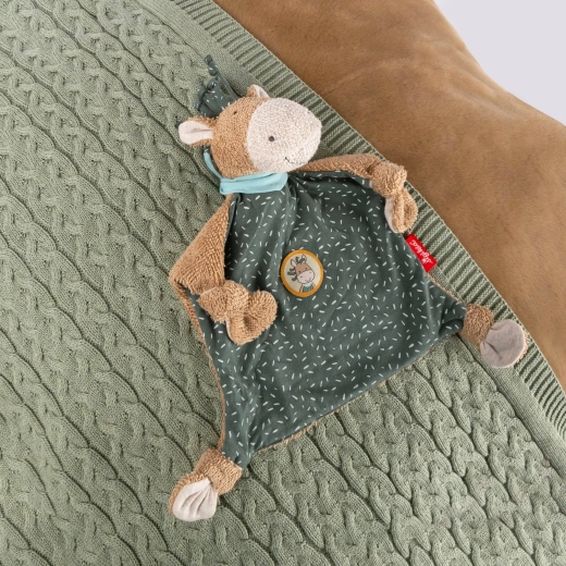 Zacht knuffeldoekje om te kalmeren vanaf de geboorte