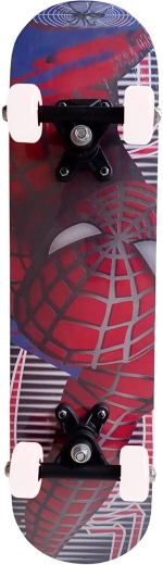 Kinder-skateboard KUBIsport Spider-Man 58 × 16 cm tot 30 kg