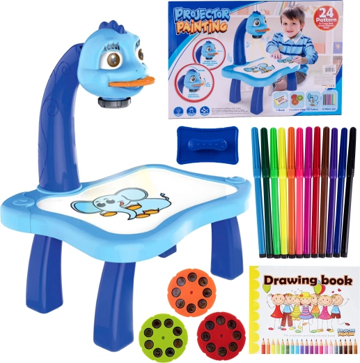 tekenprojector draak op pootjes