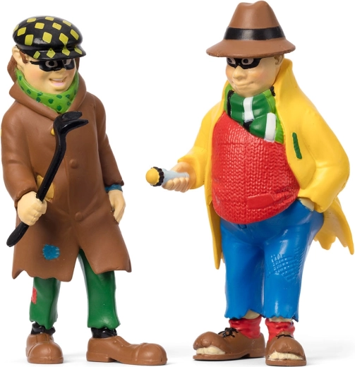 Boefjesfiguren Dunder Karlsson en Blom – Pippi Langkous (2 stuks)