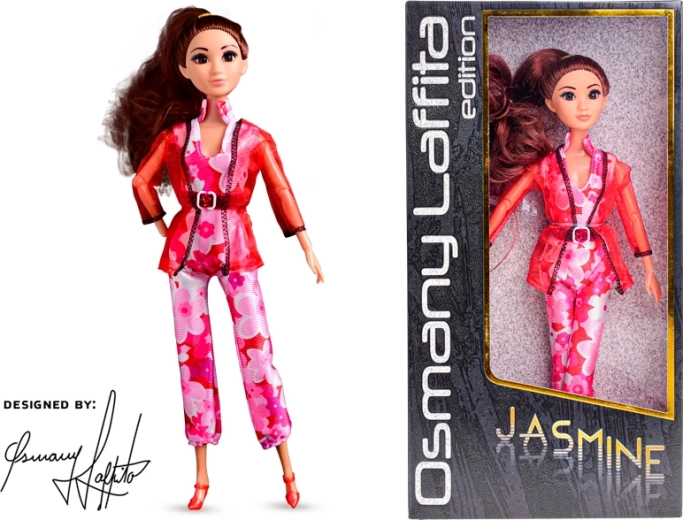 Panenka Jasmine gearticuleerd 31 cm – limited edition OSMANY LAFFITA