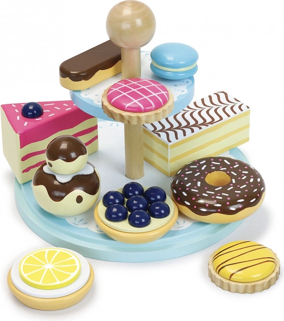 houten etagère voor desserts VILAC