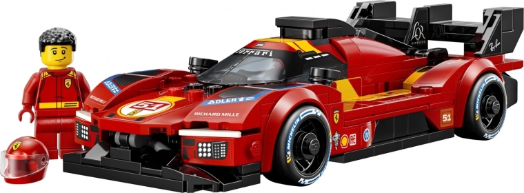 Authentieke racedetails van de Ferrari 499P