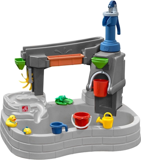 Step2 water-speeltafel stenen vijver met pomp en accessoires