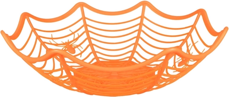 Decoratieve schaal in de vorm van een spinnenweb