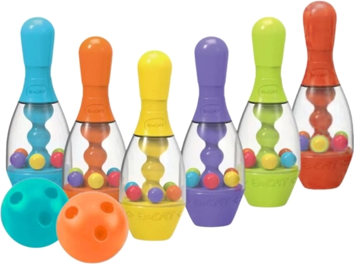 Complete kleurrijke set