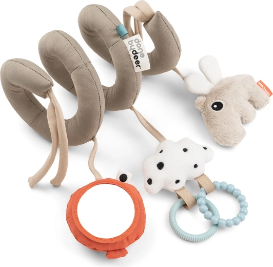 Done by Deer activiteits­spiraal Happy Clouds, zandkleurig