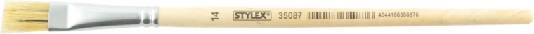 Stylex kwasten platte platte kwast met synthetische haren nr. 14