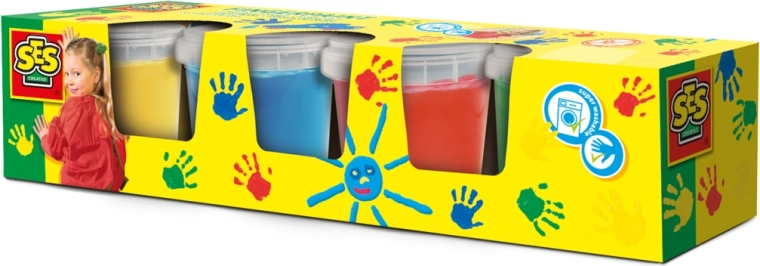Vingerverf SES Creative 4 x 145 ml