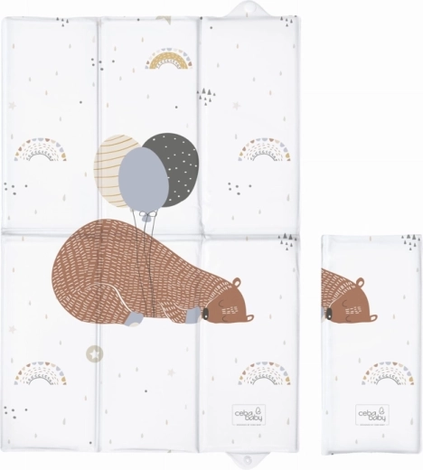 Ceba Baby reisverschoonmat Big Bear 40 × 60 cm