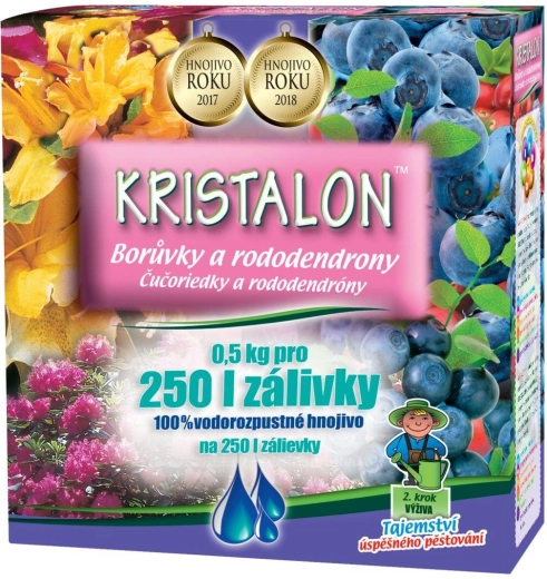 Kristalon meststof voor blauwe bessen en rododendrons 0,5 kg