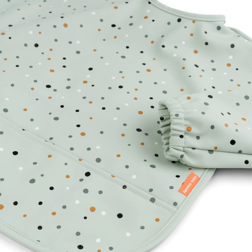 Done by Deer slab met mouwen en opvangzak Happy dots groen