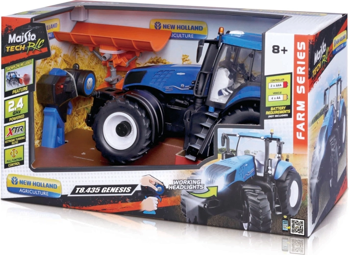 Werkende verlichting en gelicentieerde New Holland-look