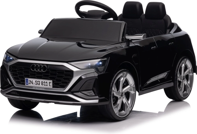 Kinder elektrische auto Audi SQ8 zwart