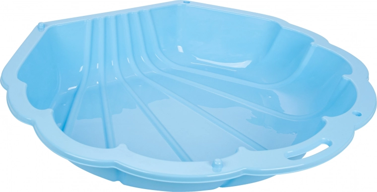 Woopie zandbak en zwembad schelp 3-in-1, blauw