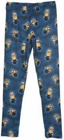 Blauwe Minions-legging