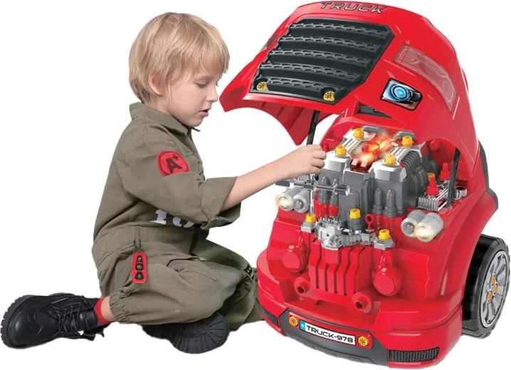 Buddy Toys kinderwerkplaats automonteur Master-motor