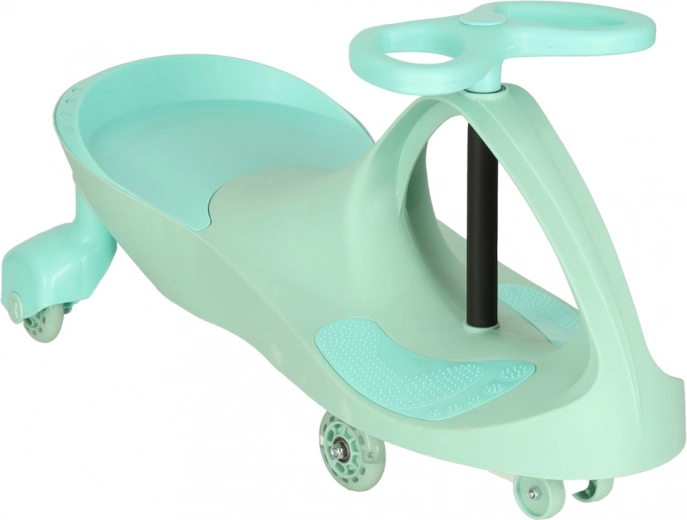 Gravitationele loopauto met LED‑verlichte wielen – Mint