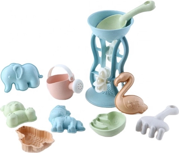 Complete set met 10 onderdelen