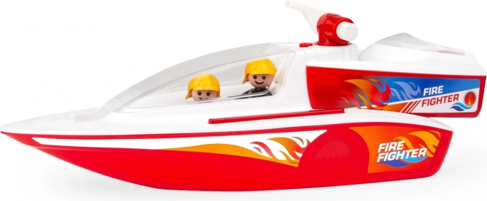 brandweerboot BOAZZ met catamaran en waterkanon