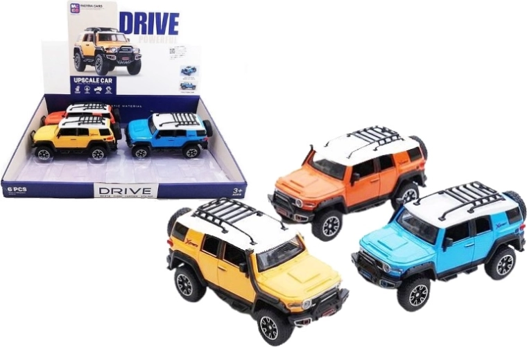 Toyota FJ kinderdriewielig voertuig 19 cm met licht en geluid