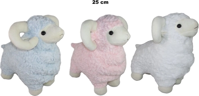 Pluchen ram 25 cm