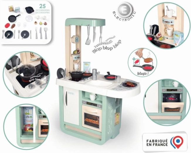 Kinderkeuken Bon Appetit Cherry blauw-wit