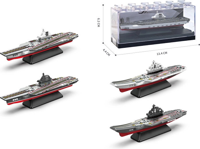 Metalen model van een vliegdekschip 1:64 – meerdere varianten