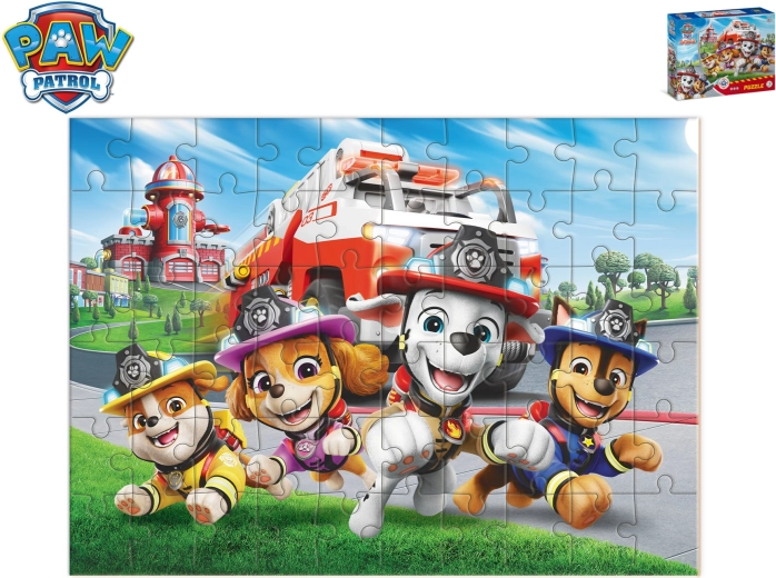 Kinderpuzzel Paw Patrol – reddingsstation in Adventure Bay (60 stukjes)
