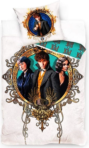 Fantastic Beasts-beddengoed 140 × 200 cm