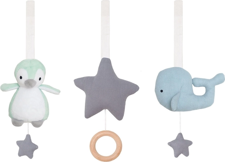 Jabadabado speelgoed voor aan de babygym pinguïn - 1 stuk