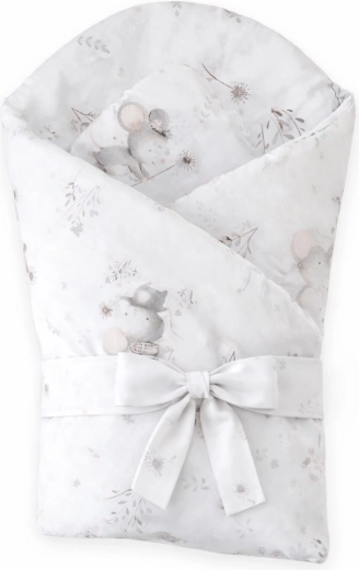 Babywikkeldoek New Baby Cute Mouse 80 × 80 cm