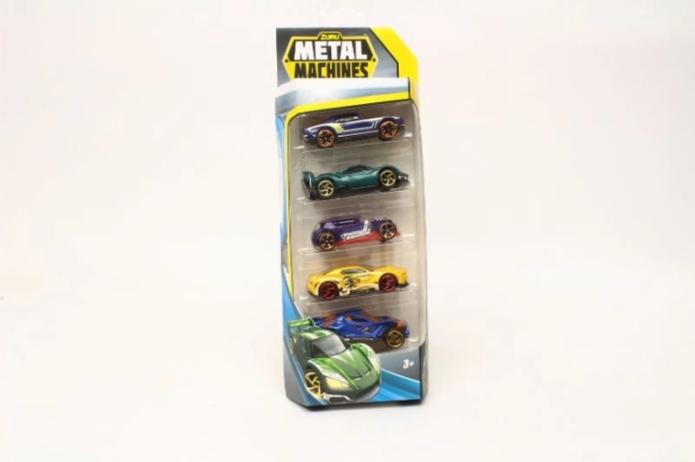 Zuru Metal Machines autootjes – set van 5 stuks