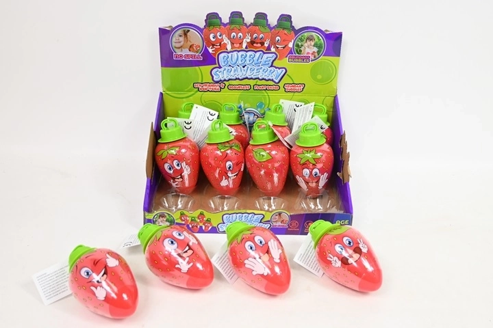 Niet-lekkende bellenblaas Niekapki aardbei 50 ml