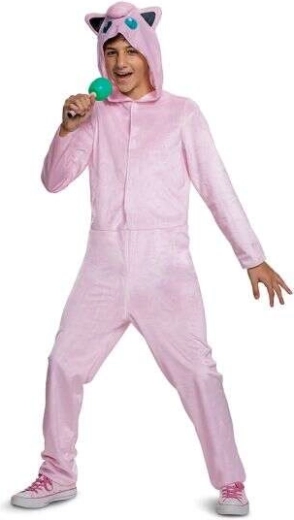Zachte roze onesie met capuchon