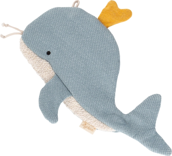 sigikid knuffeldoekje comforter walvis met knisperfolie