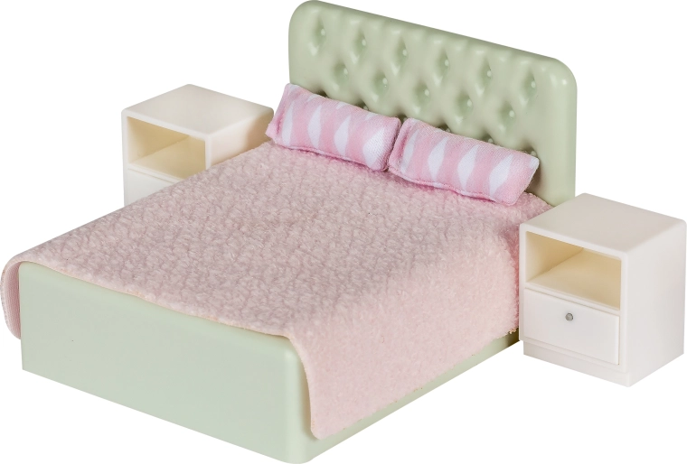 Lundby slaapkamermeubels voor een poppenhuis