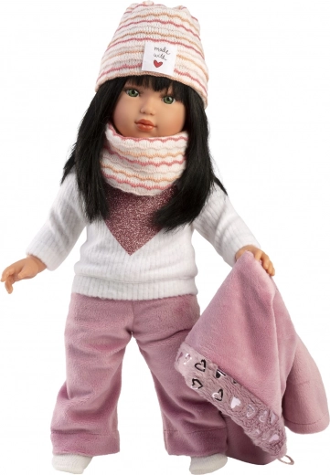 Winteroutfit voor pop 40 cm