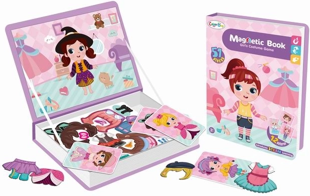 Magnetische aankleedpuzzel meisje