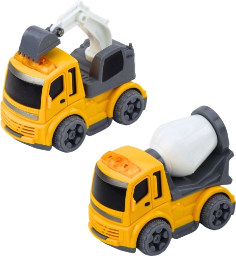 Bouwvoertuigen en verkeersaccessoires