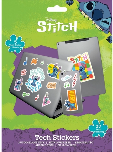 technische stickers Lilo & Stitch
