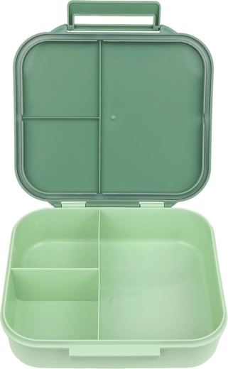 A Little Lovely Company lunchbox met vakjes dinosaurus