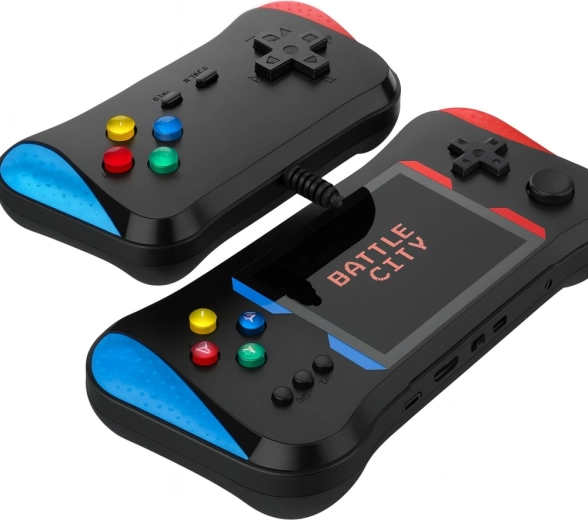 Samen spelen met de meegeleverde gamepad