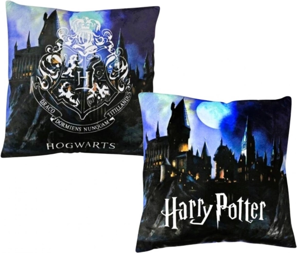 Harry Potter Hogwarts-kussen - 1 stuk