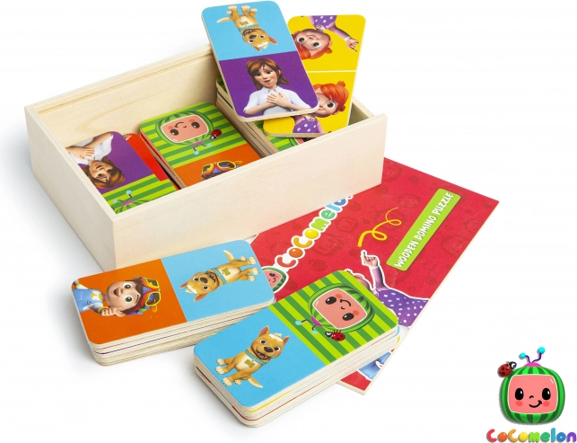 Houten domino CoComelon