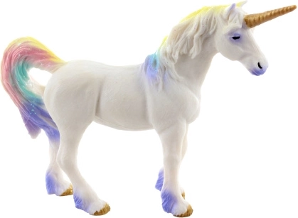 Plastic figuur eenhoorn 15 cm